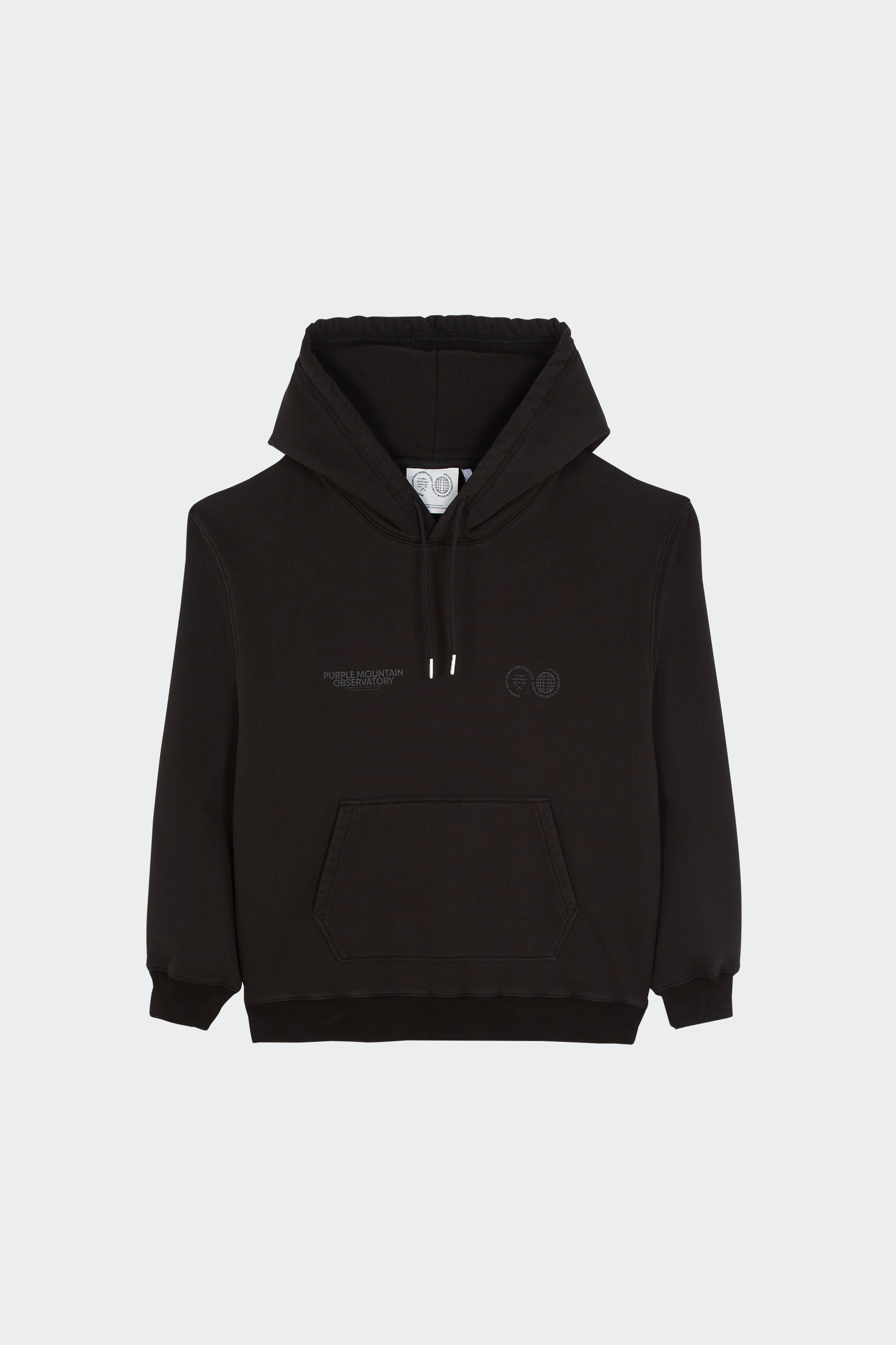 Hoodie | Black by PURPLE MOUNTAIN OBSERVATORY Hoodie Black