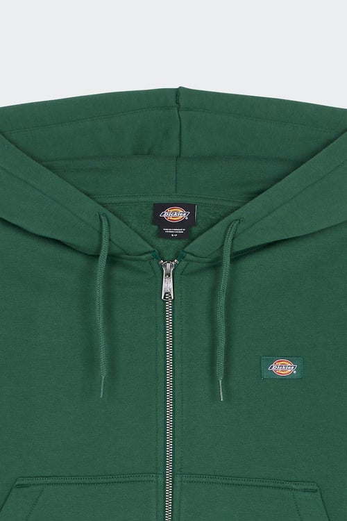 DICKIES Hoodie zippé Vert