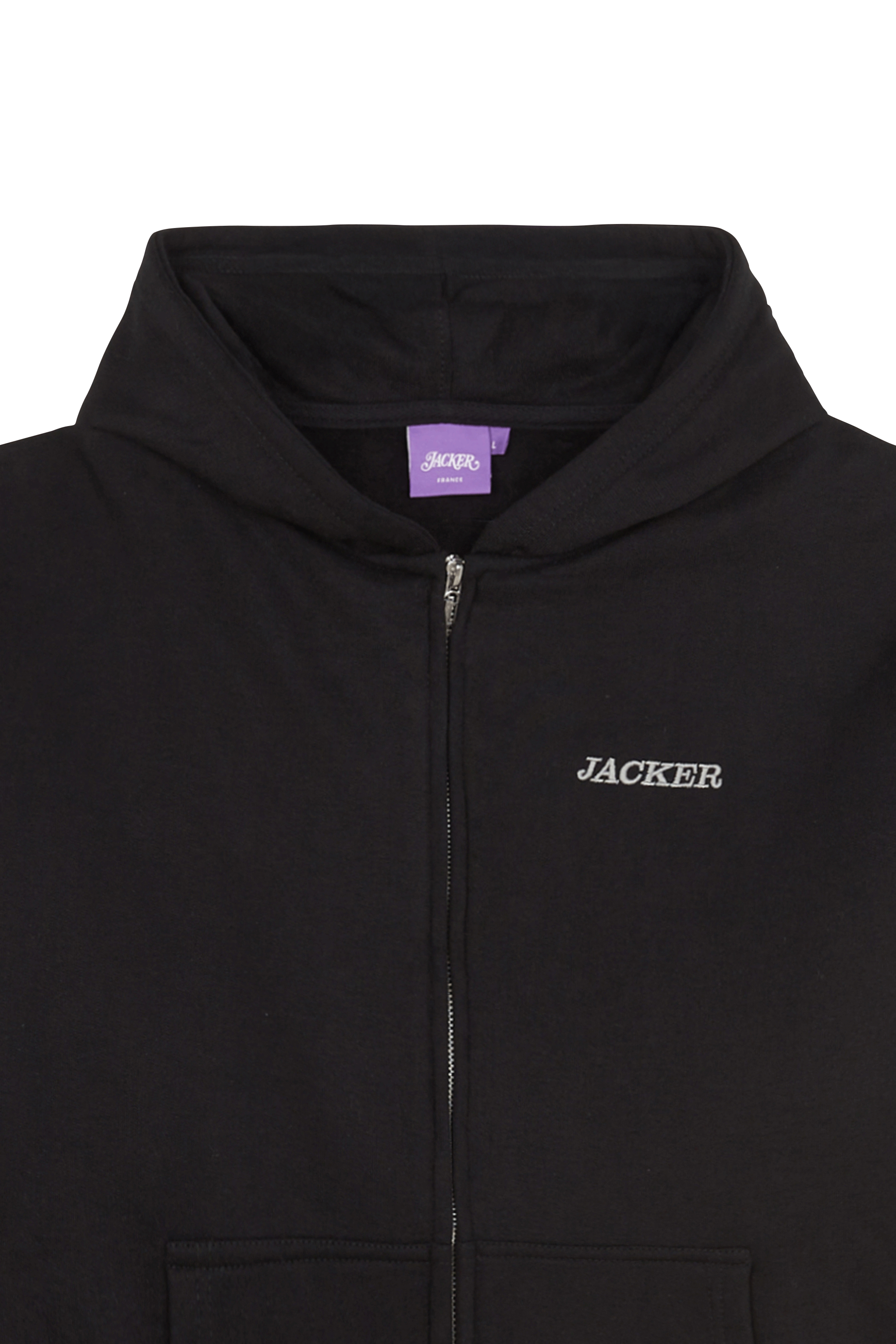 Gilet oversize col rond en coton | Black JACKER Men