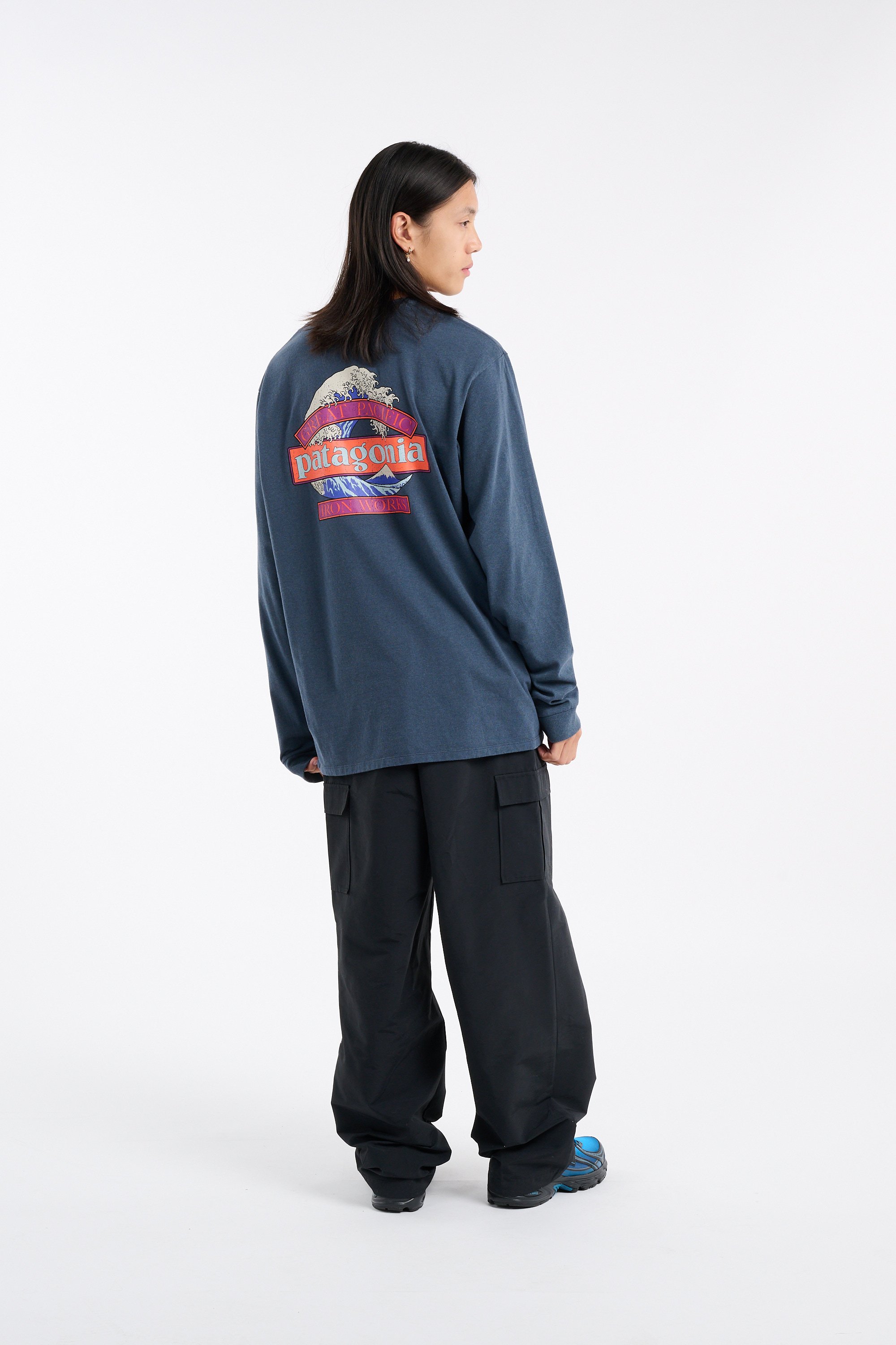T-shirt | Bleu PATAGONIA Homme