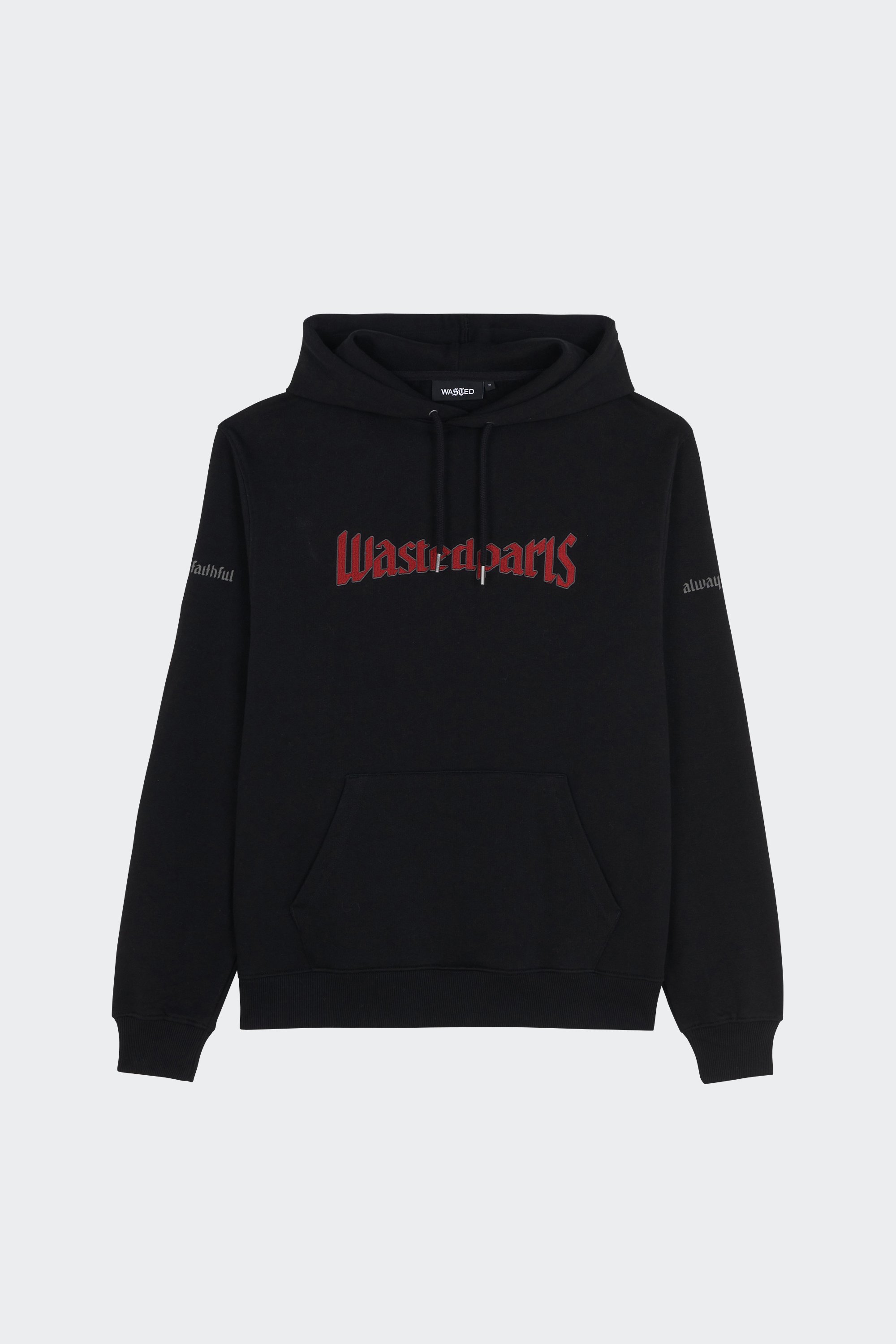 Hoodie | Black by WASTED Hoodie Black