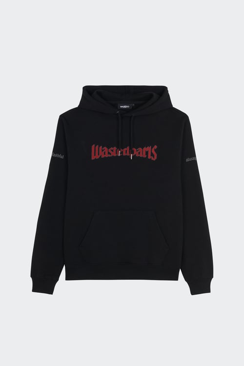 WASTED Hoodie Noir