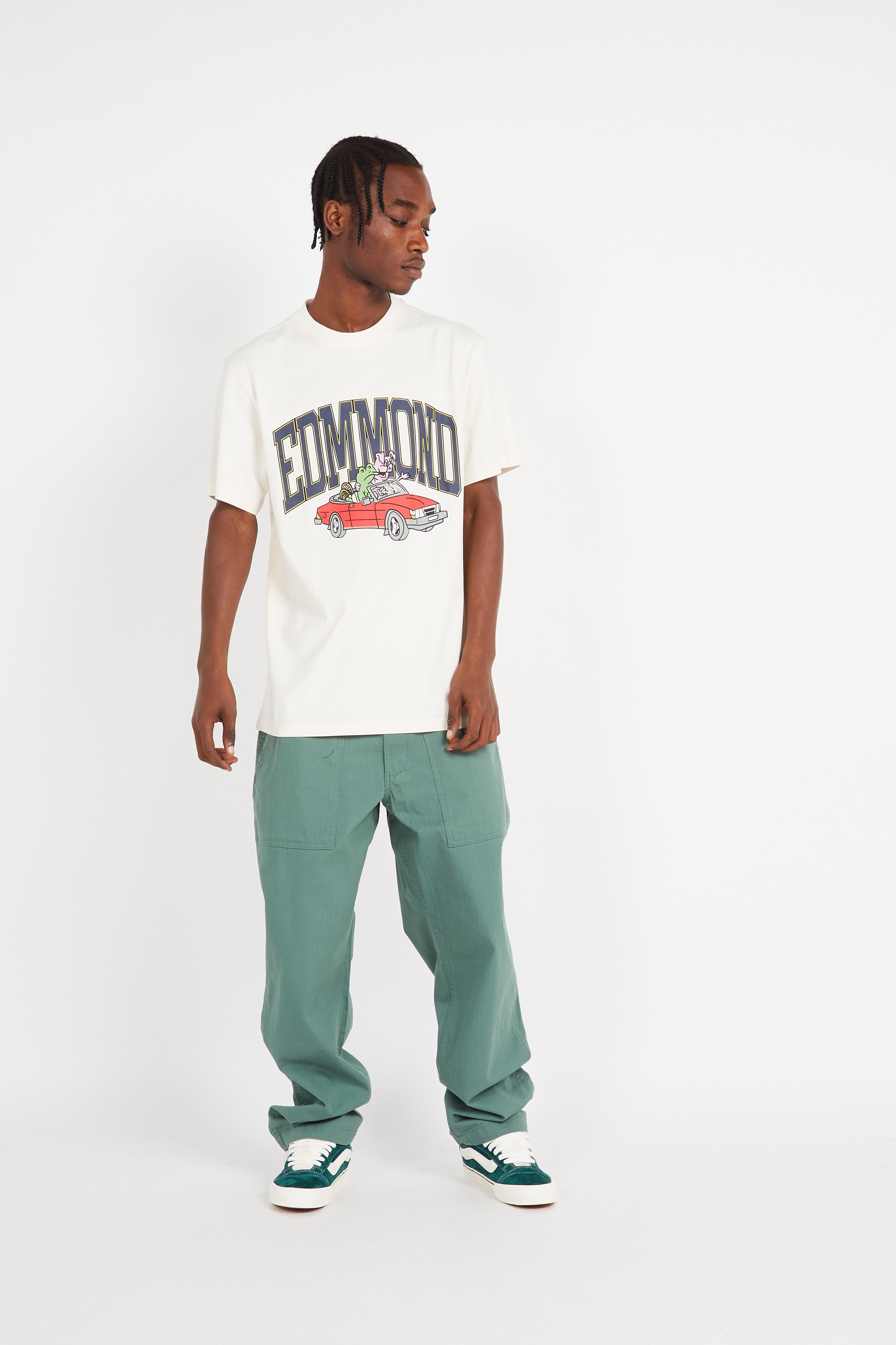 T-shirt | White by EDMMOND STUDIOS T-shirt White