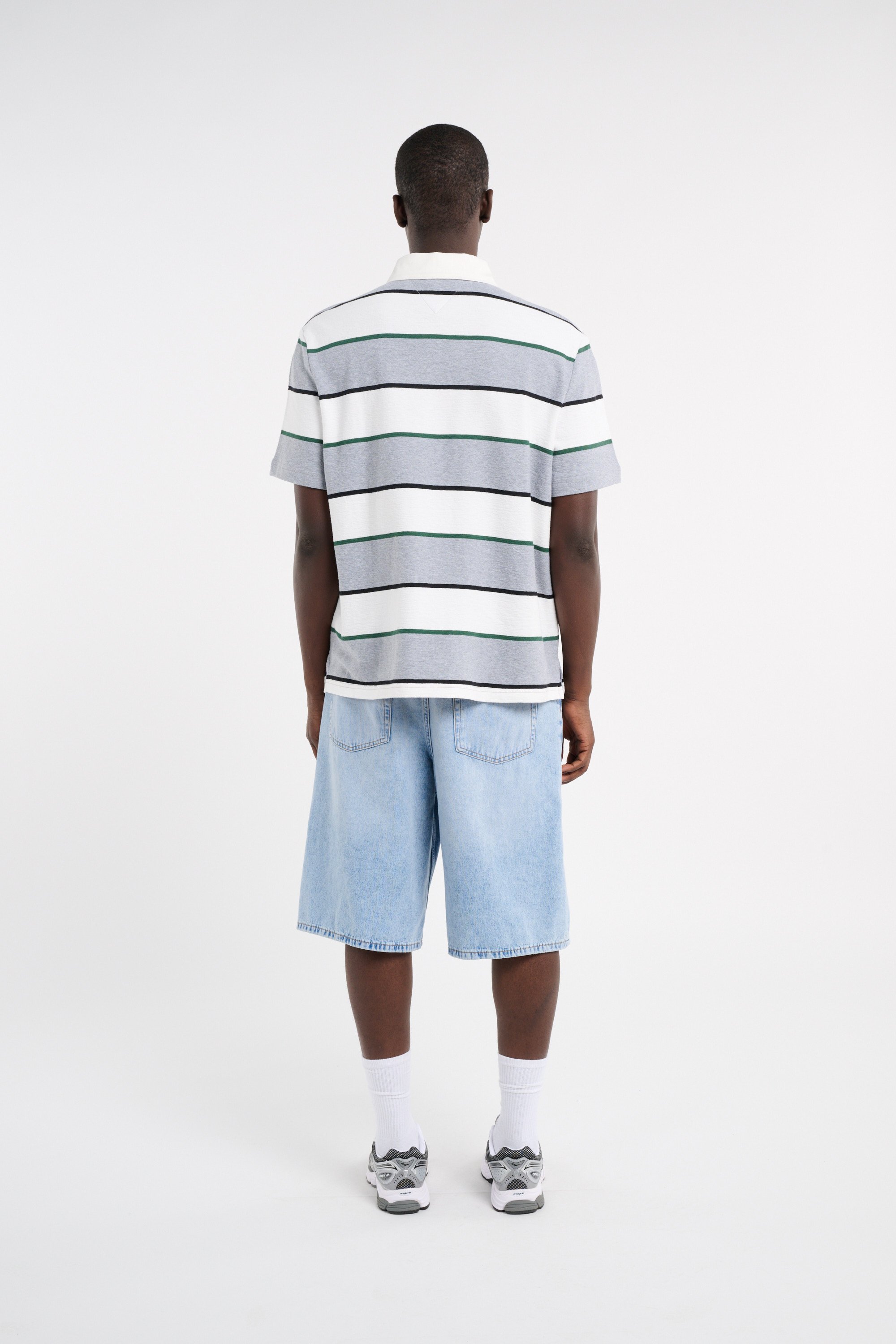 Polo shirt | Grey TOMMY JEANS Men