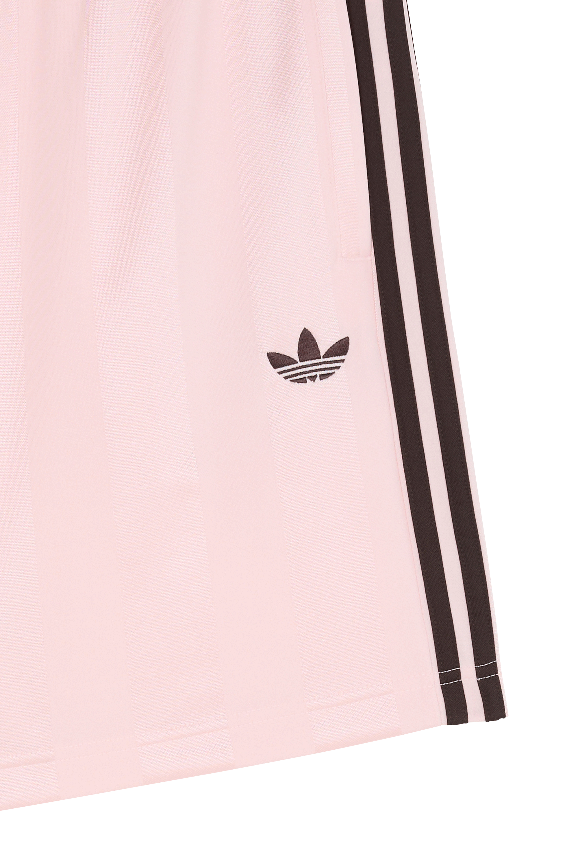 Short large à rayures ADIDAS Rose