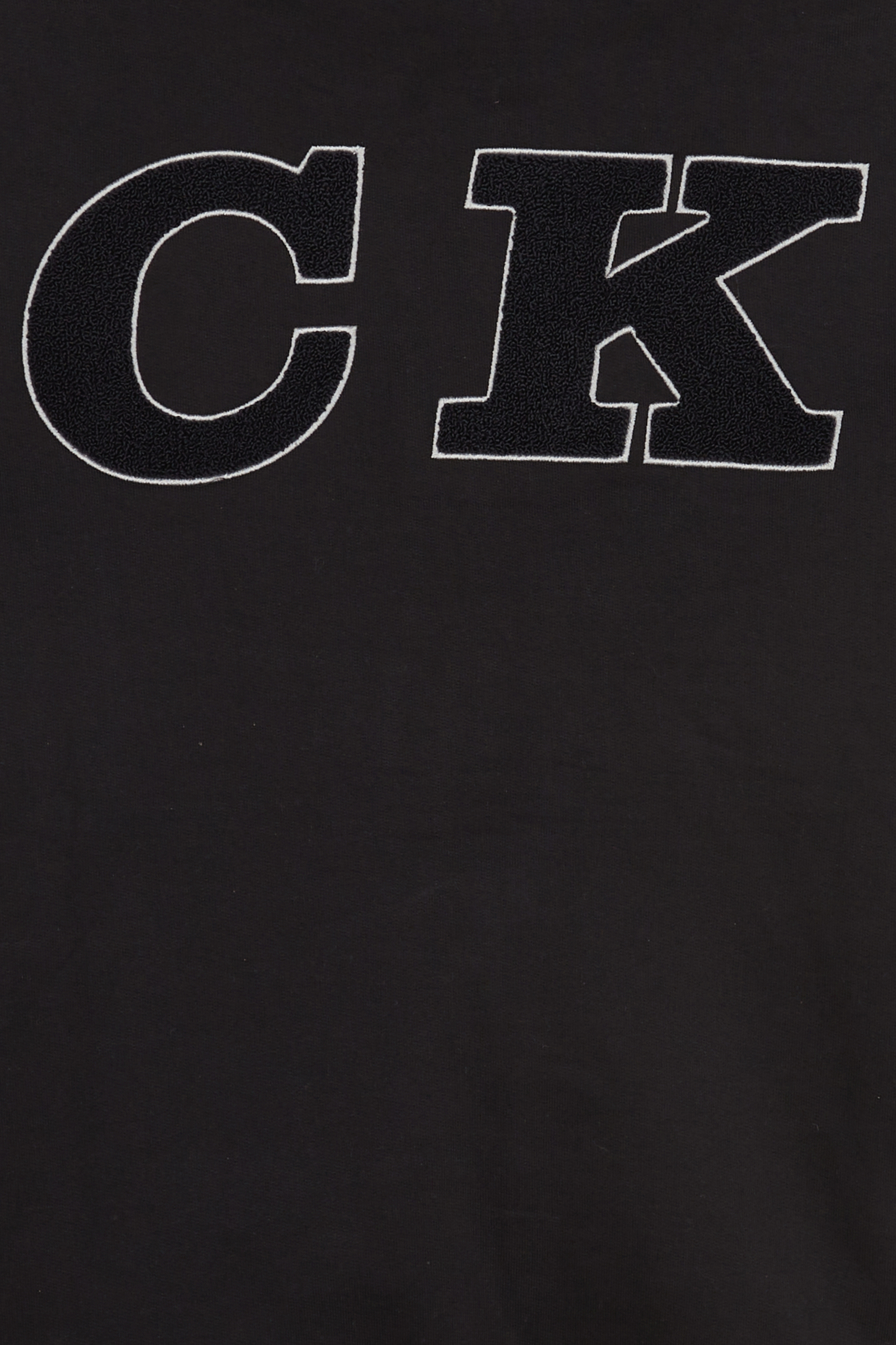 Gilet oversize col rond en coton | Black JACKER Men