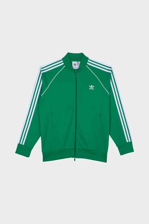 Sweat top adidas zippé
