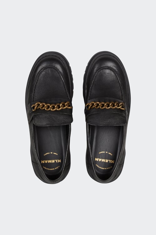 KLEMAN Mocassins Noir