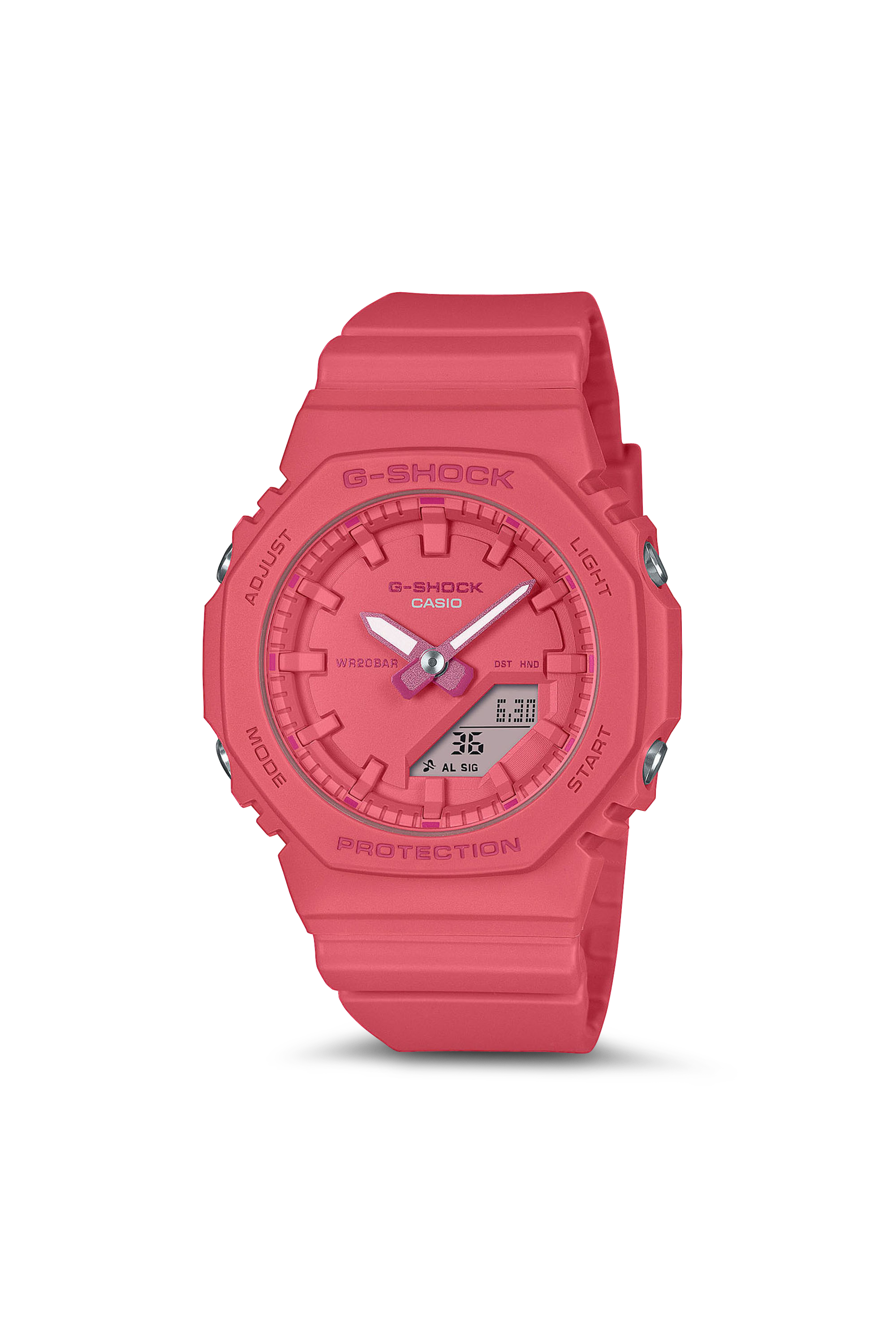 Auto-Illuminator resin watch Red