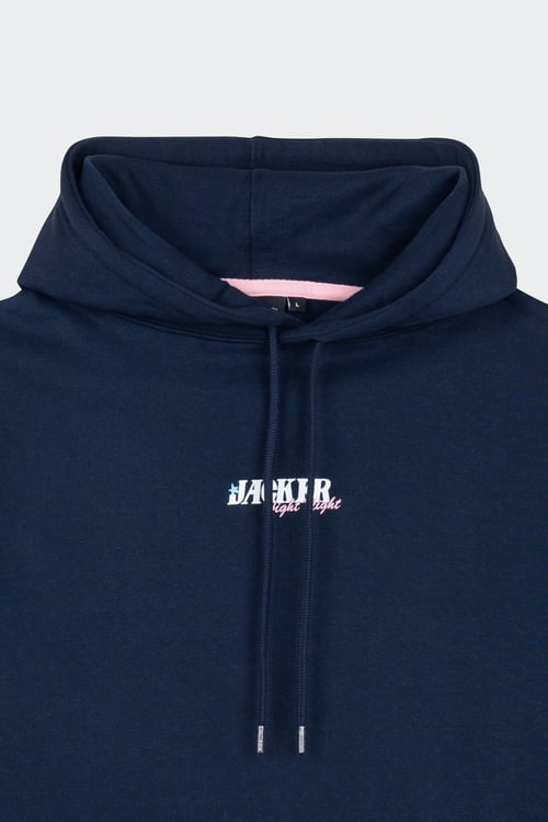 JACKER Hoodie Bleu