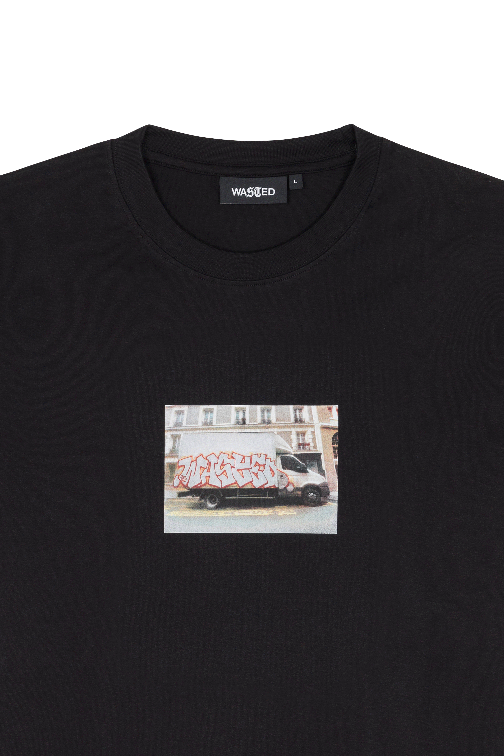 T-shirt | Noir WASTED Homme