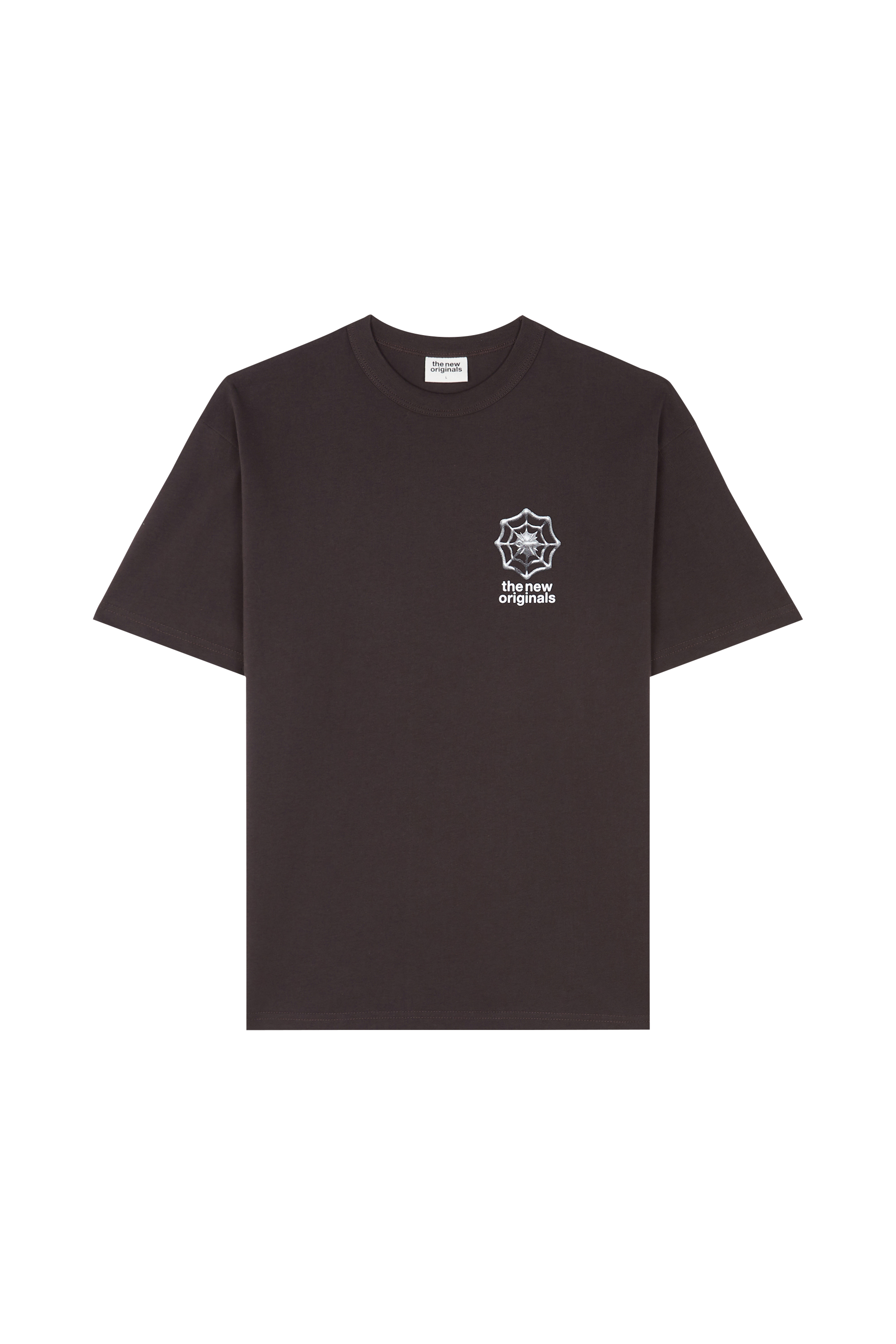 Regular-fit round-neck cotton T-shirt THE NEW ORIGINALS Black