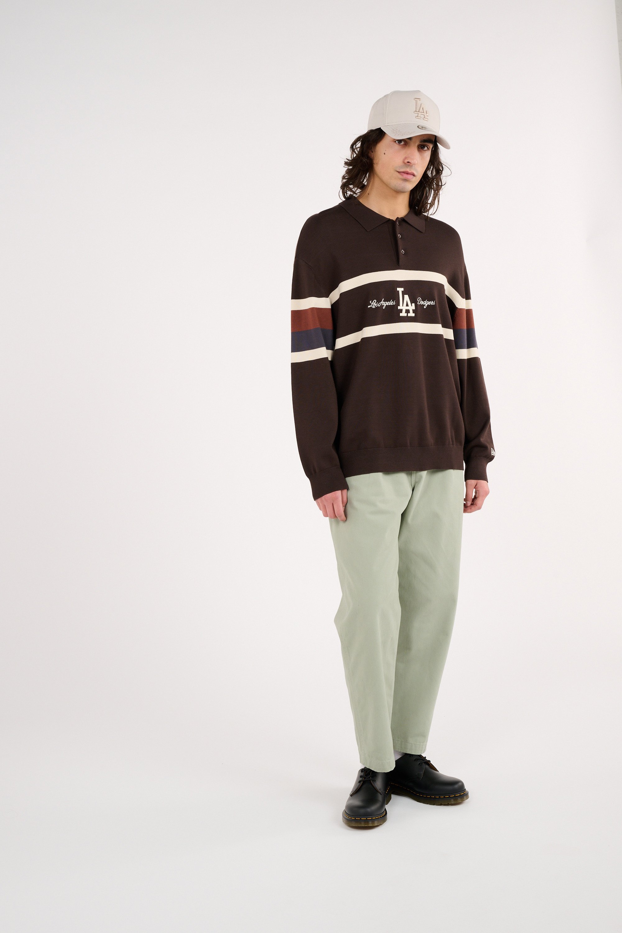 Polo shirt NEW ERA Brown