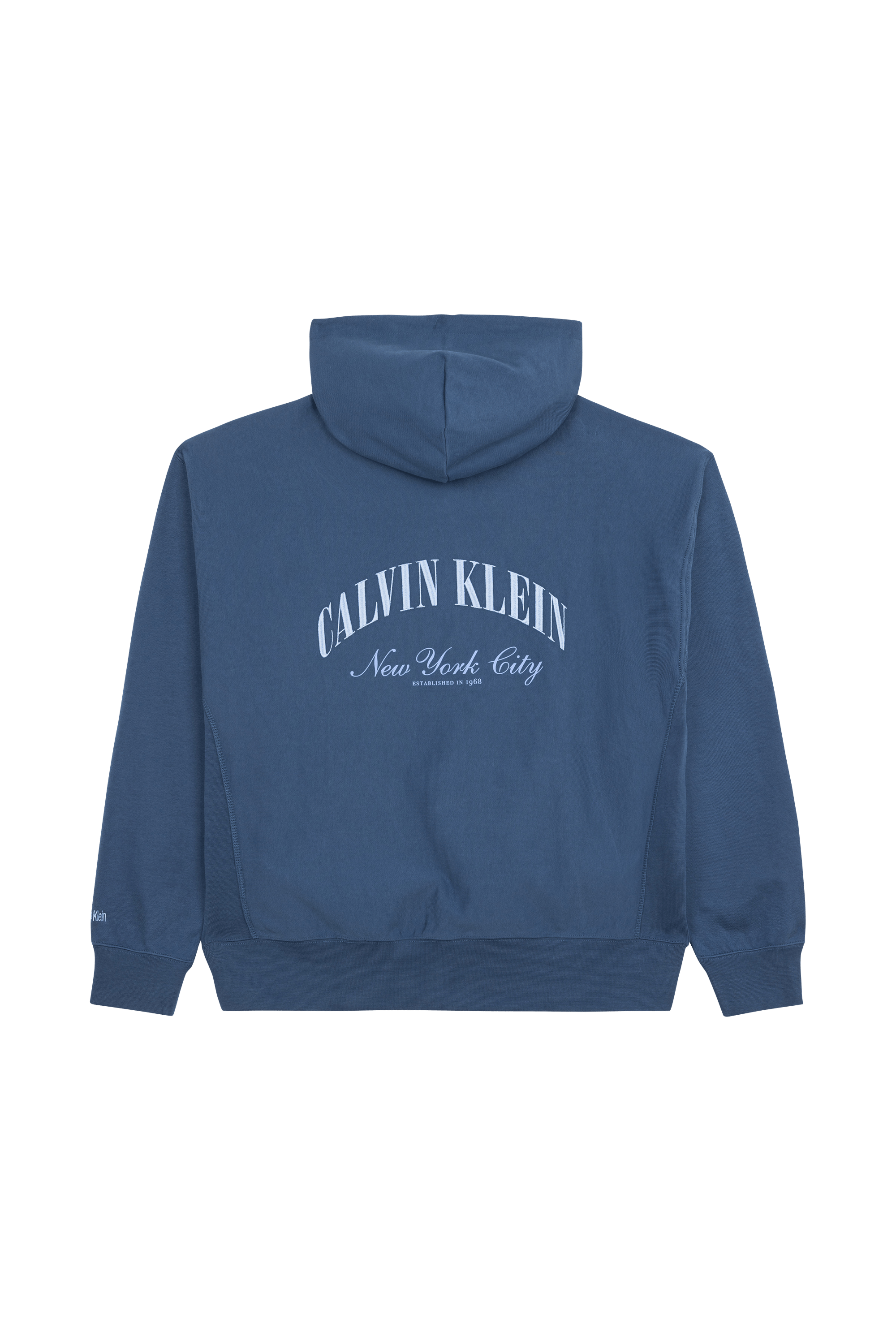 Hoodie zippé Bleu