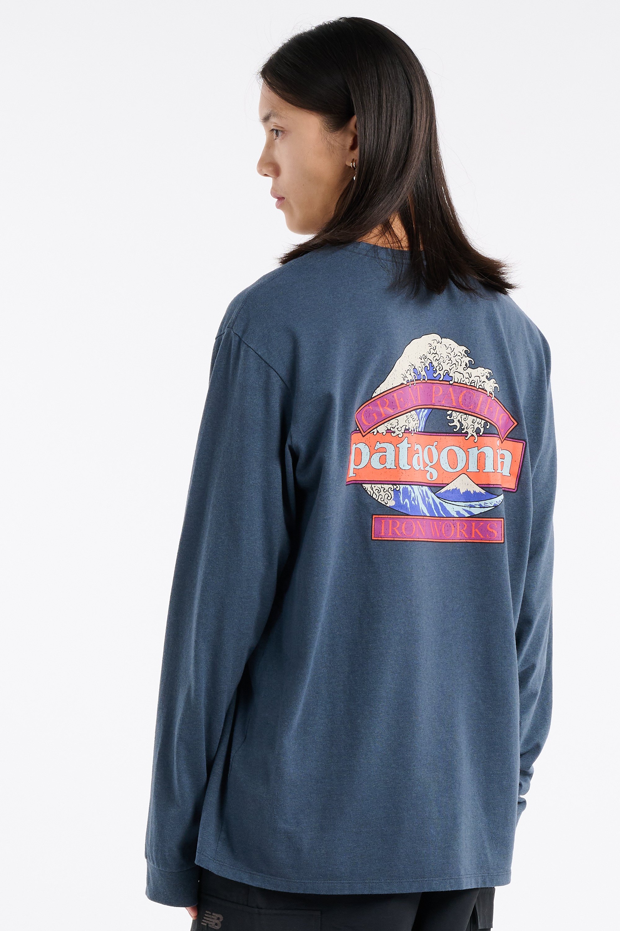 T-shirt | Bleu PATAGONIA Homme