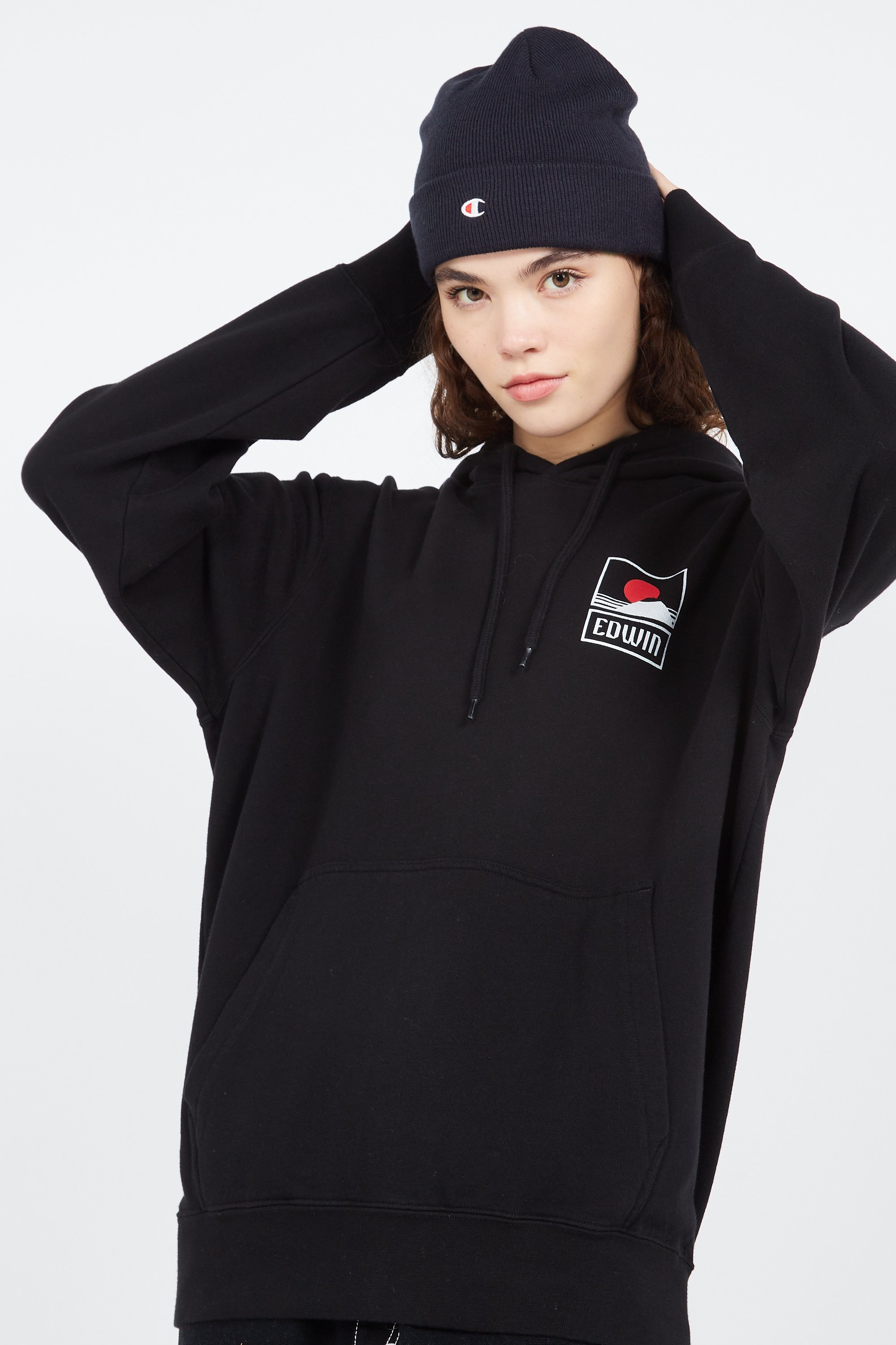 sweatshirt | Black by EDWIN sweatshirt Black