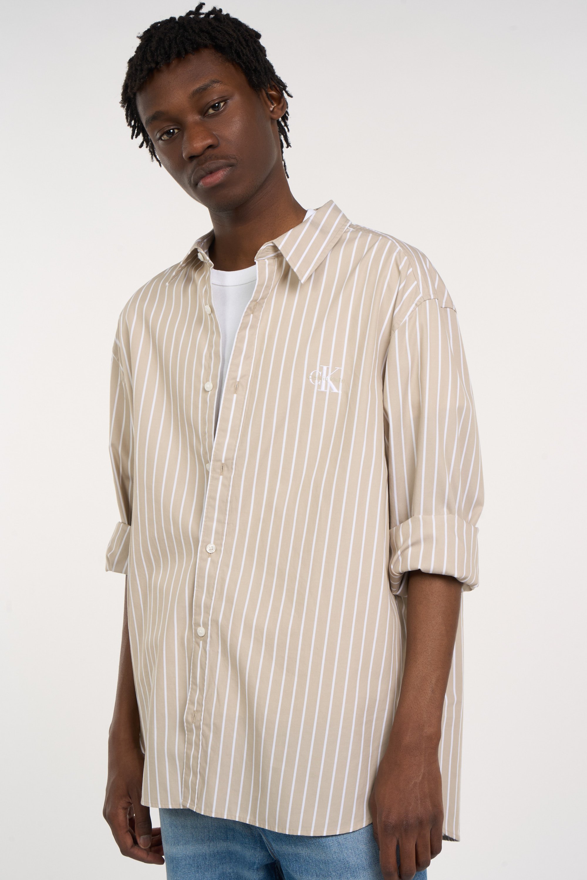 Chemise | Beige CALVIN KLEIN Homme
