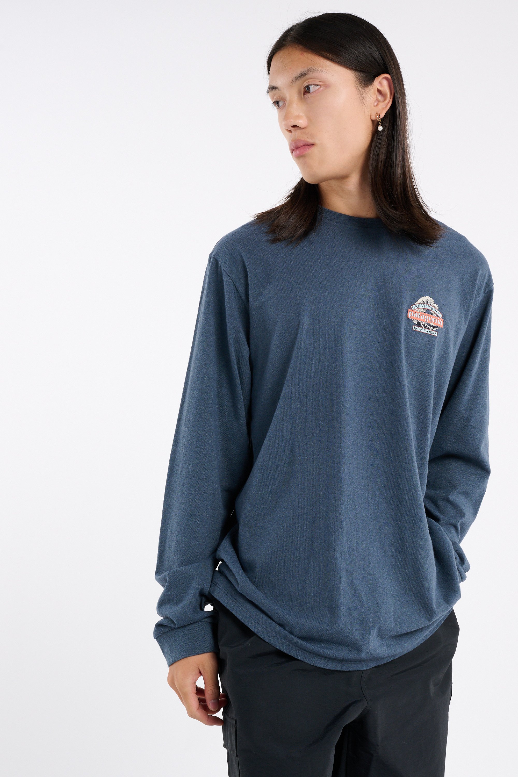 T-shirt | Bleu PATAGONIA Homme