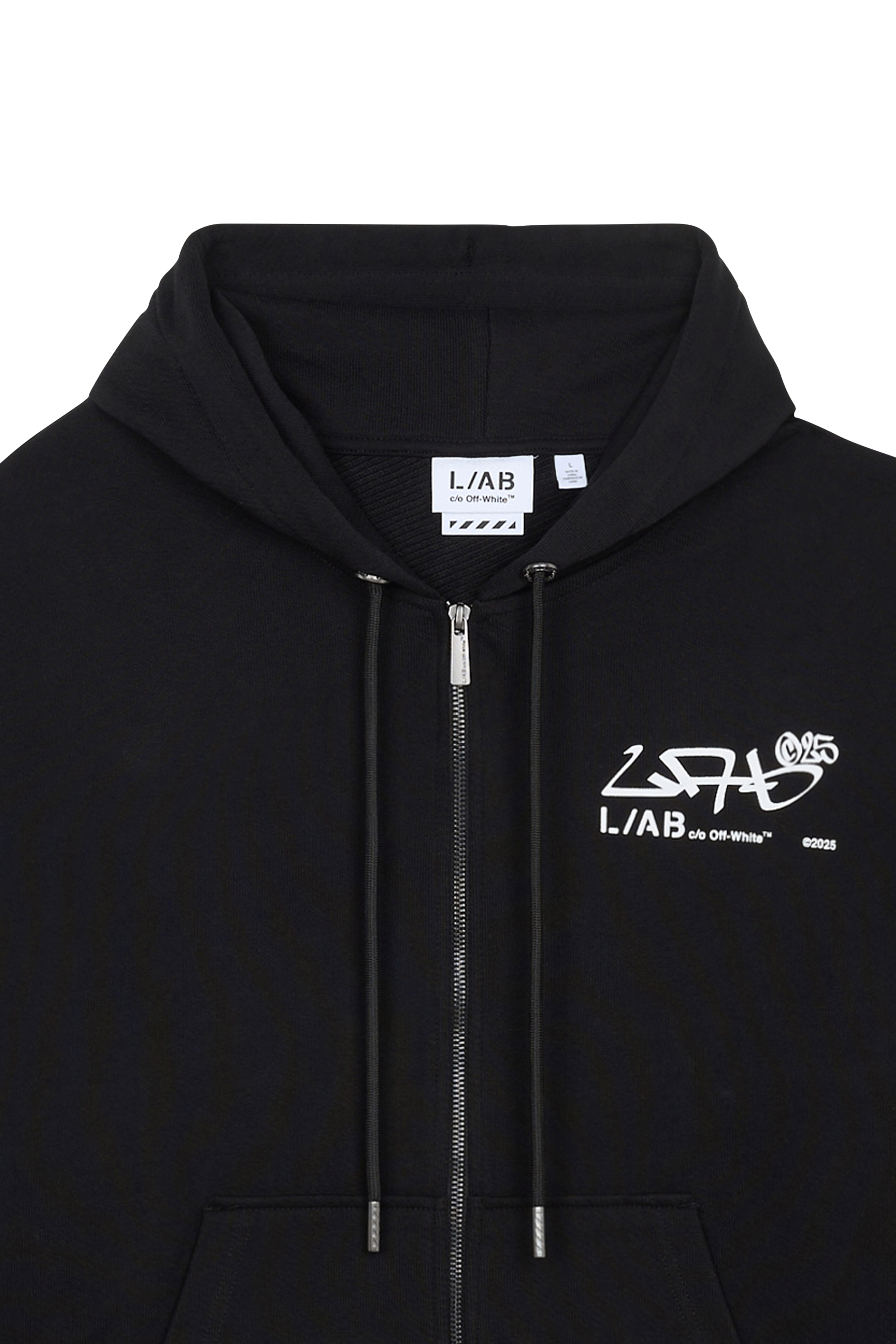 Hoodie | Noir OFF WHITE LAB Homme