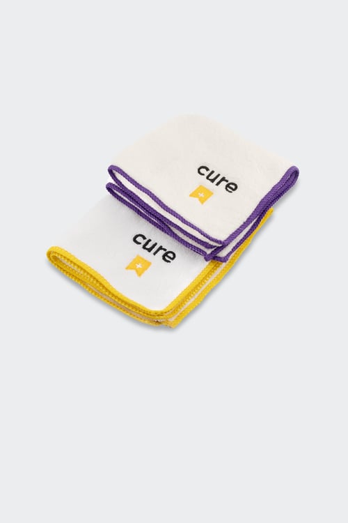 CREP PROTECT Serviettes en microfibre Noir