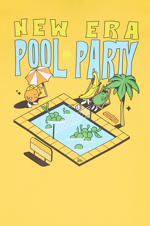 NEW ERA T-shirt Yellow