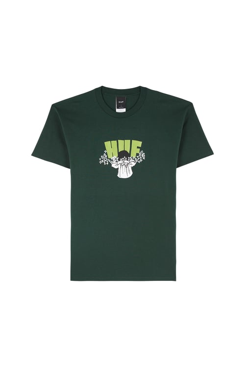 HUF Regular-fit round-neck cotton T-shirt