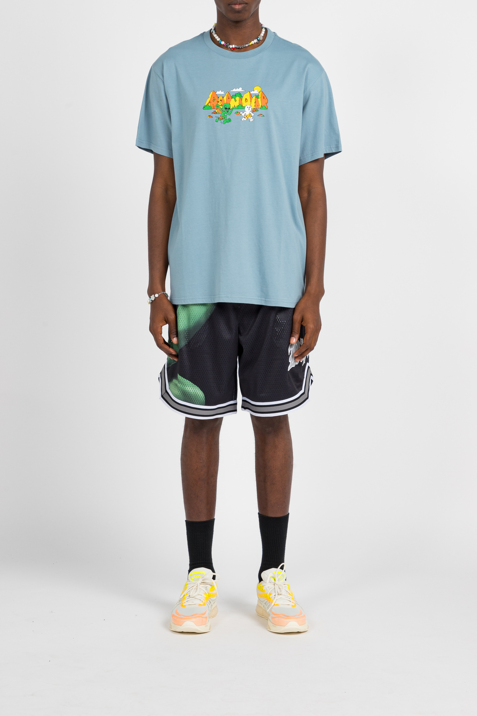 T-shirt  RIPNDIP Bleu