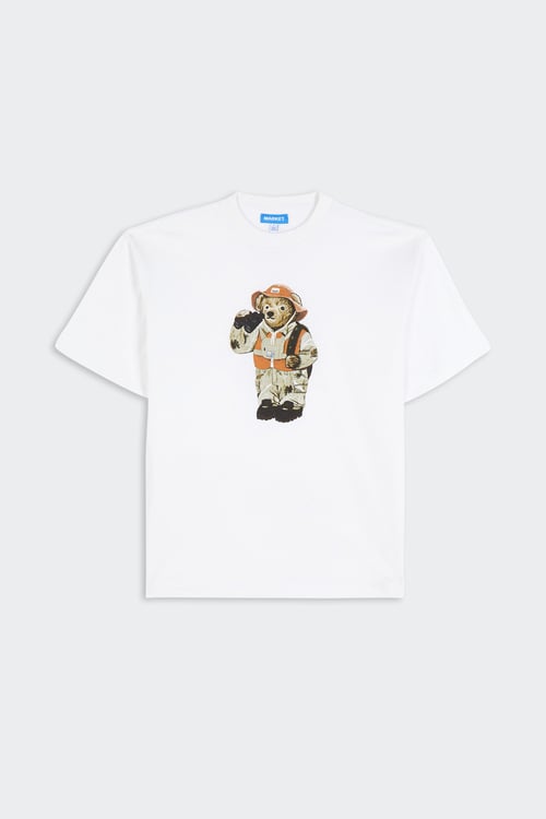 MARKET T-shirt  Blanc