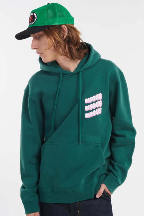 BISOUS SKATEBOARDS Hoodie Vert