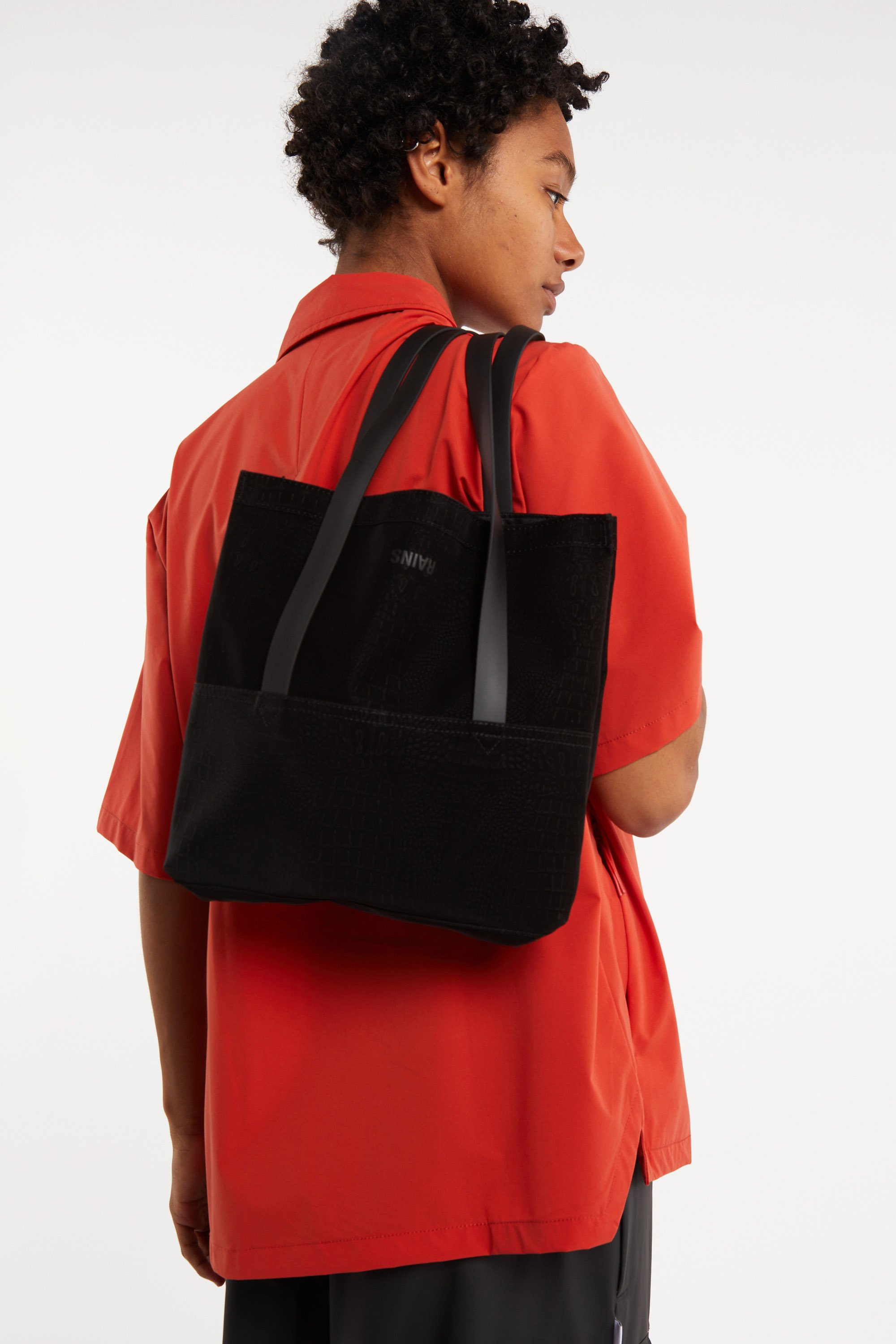 Sac à bandoulière RAINS Noir