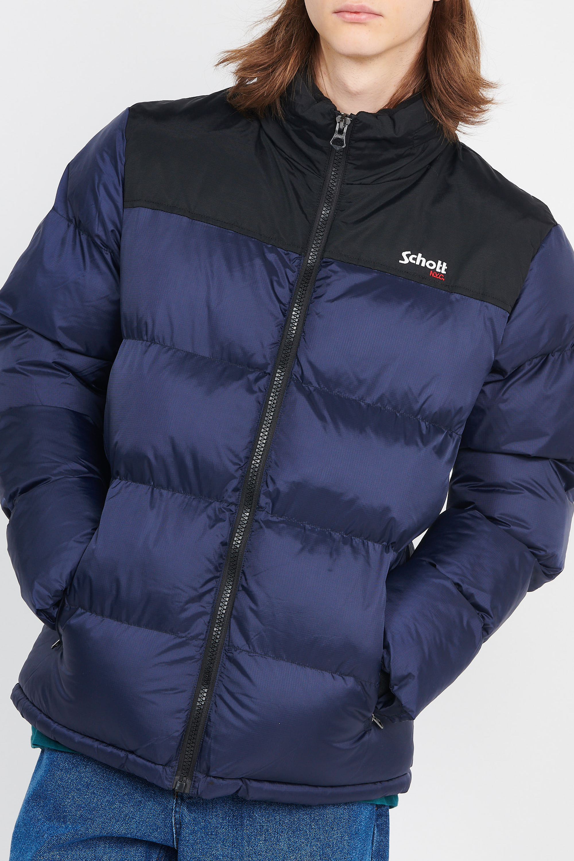 Puffer Jacket | Blue SCHOTT Men