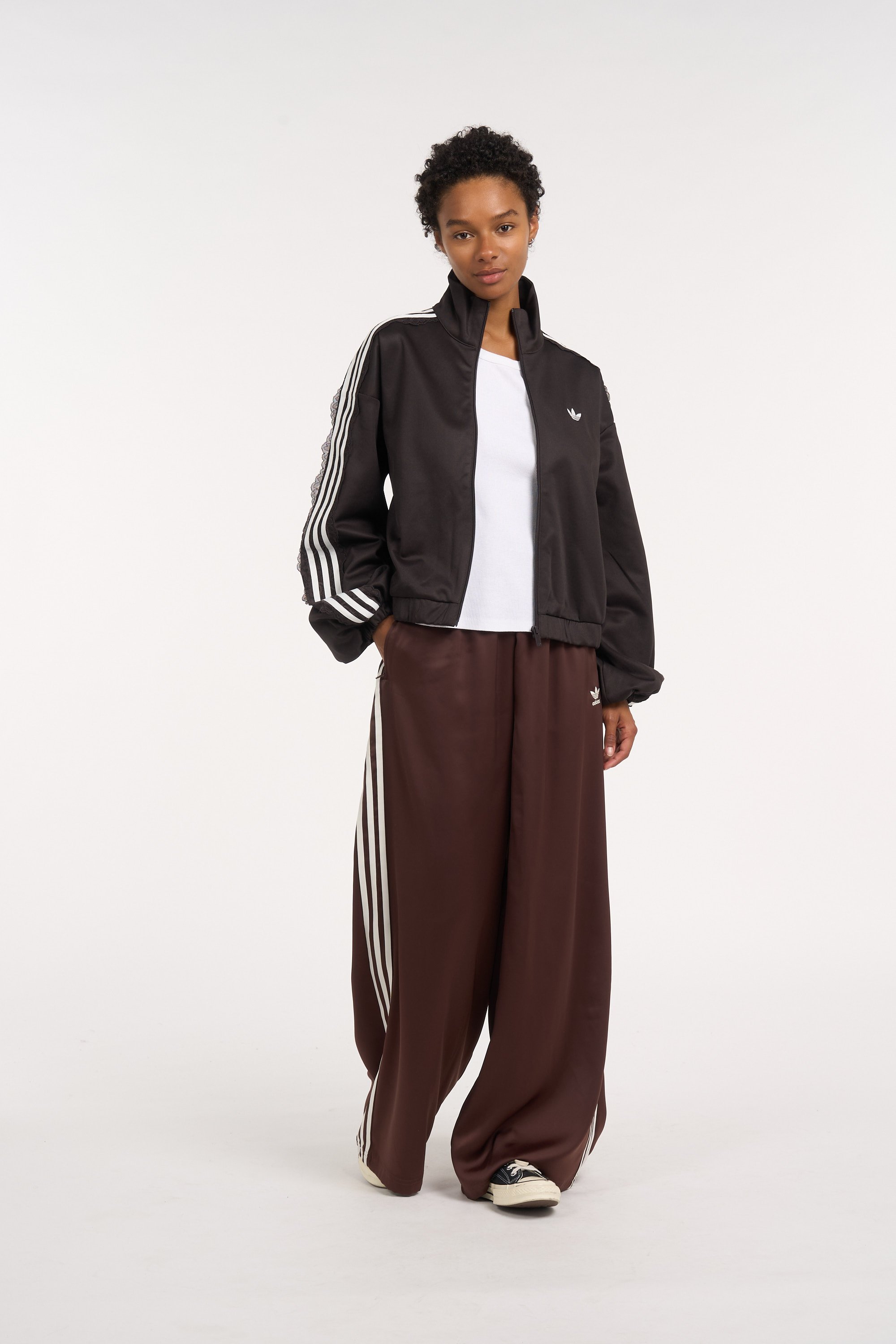 Track pants ADIDAS Brown