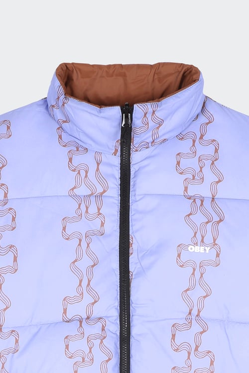 OBEY doudoune Marron