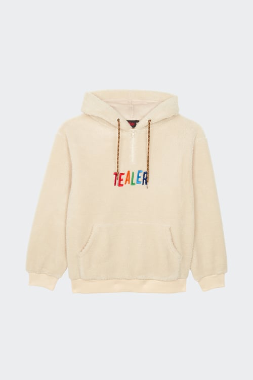 TEALER sweat à capuche Beige