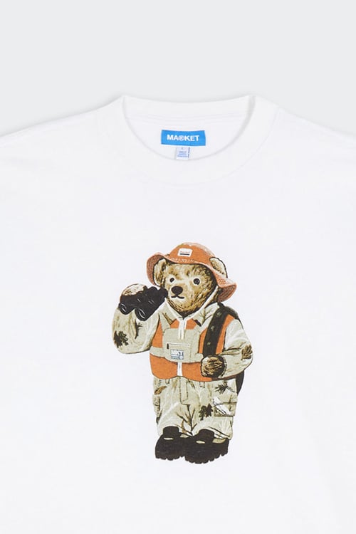 MARKET T-shirt  Blanc