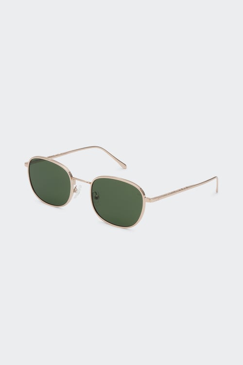 A.KJAERBEDE Lunettes de soleil Doré
