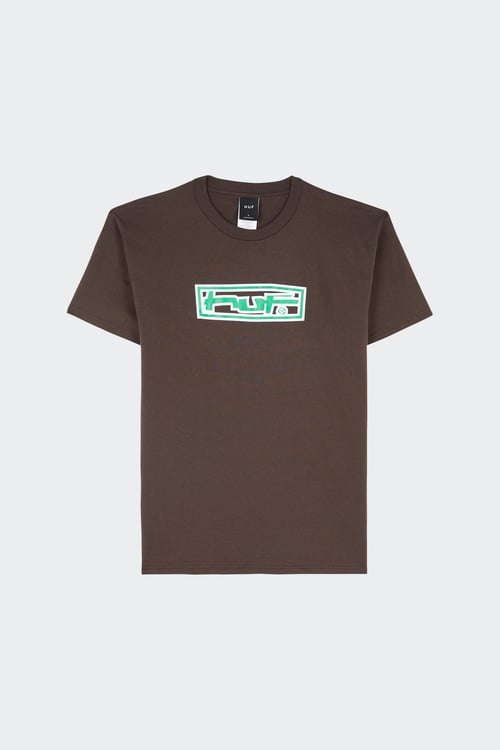 HUF T-shirt Marron