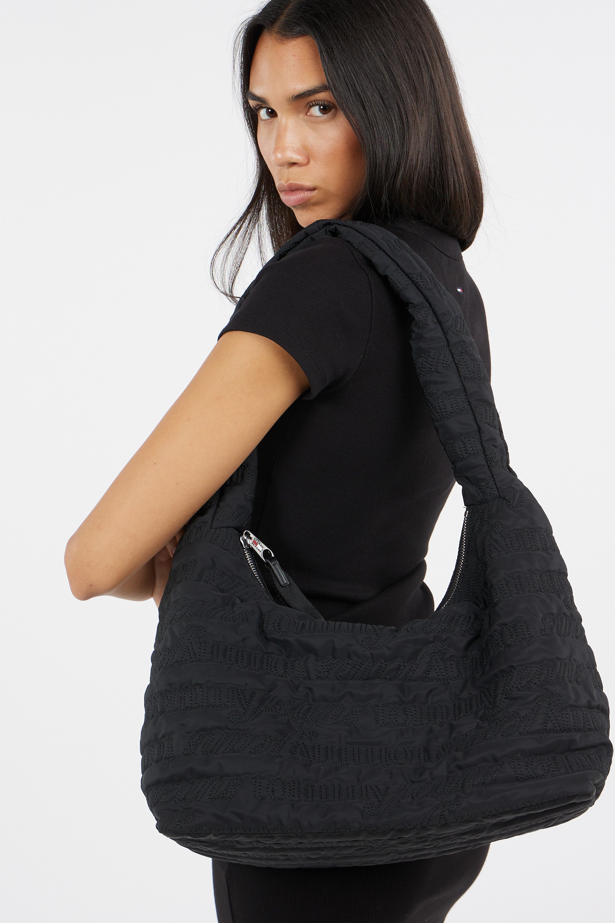 Shoulder bag TOMMY JEANS Black