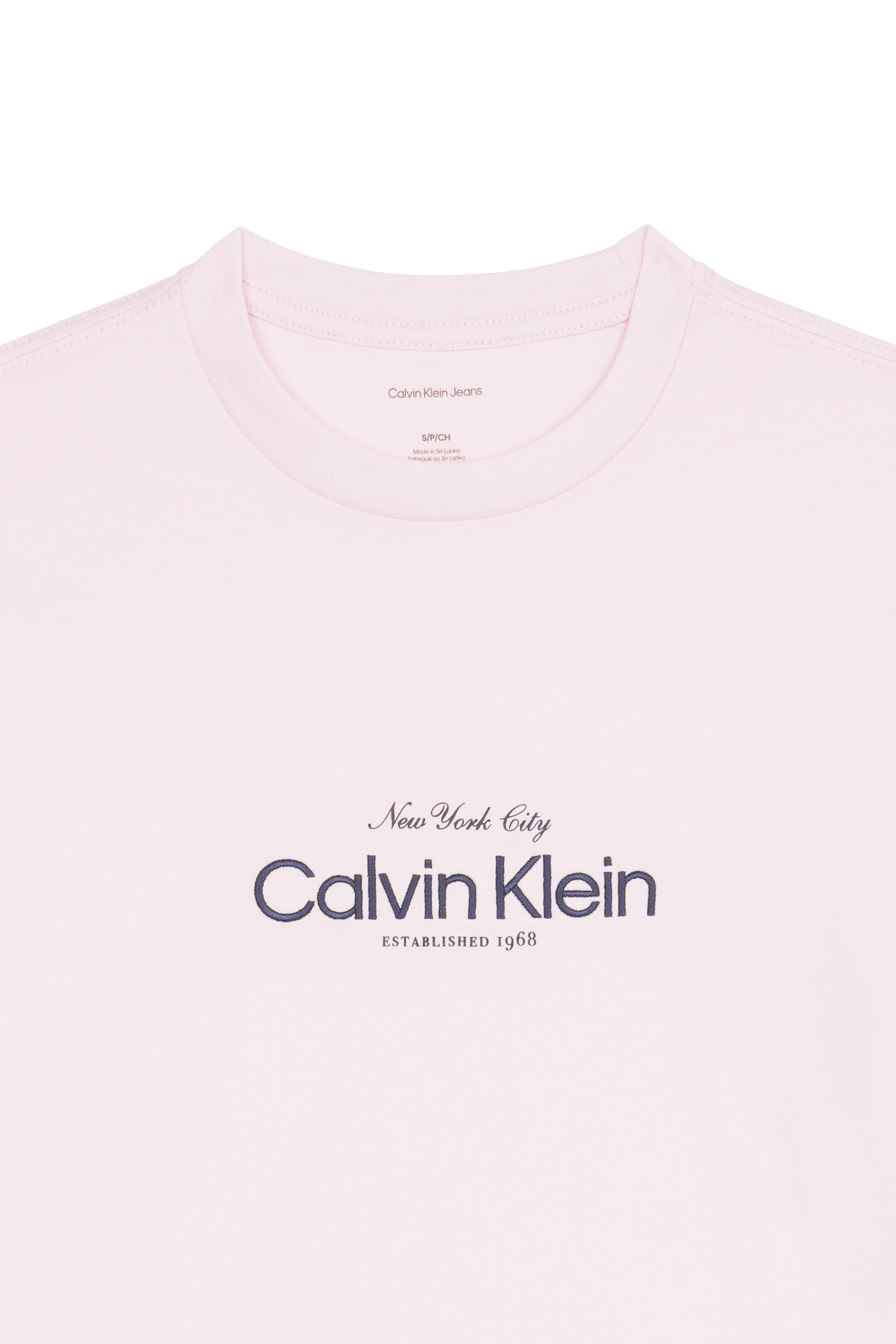 Regular-fit round-neck cotton T-shirt Multicolored