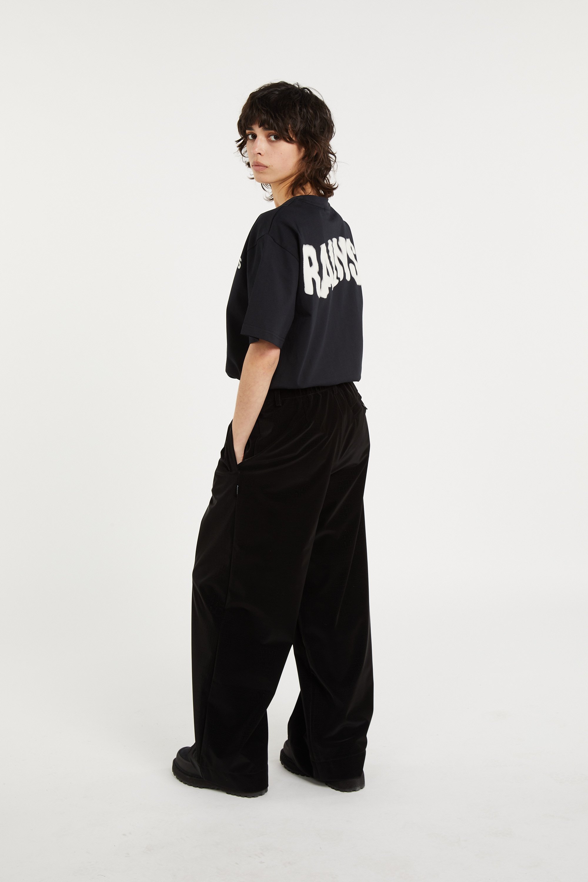 Pantalon | Noir RAINS Femme