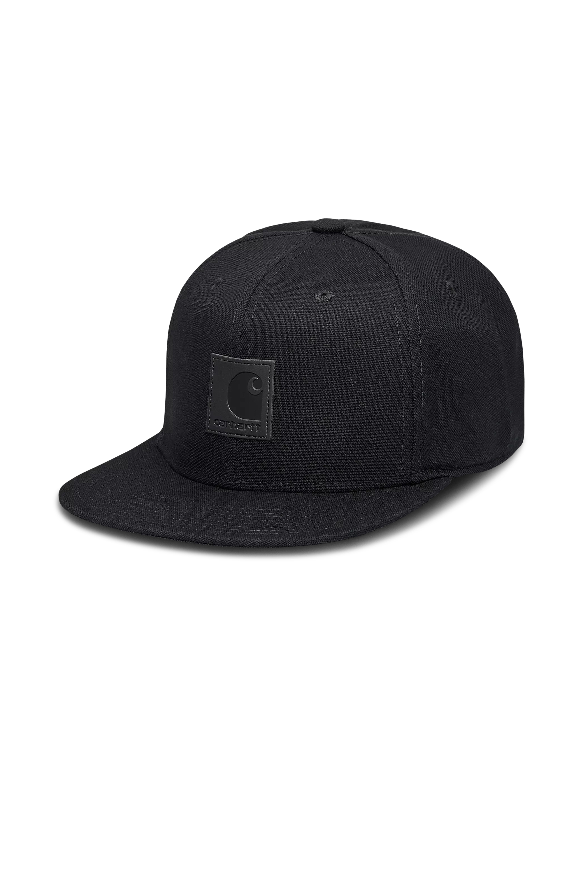 Flat visor cap in cotton CARHARTT WIP Black