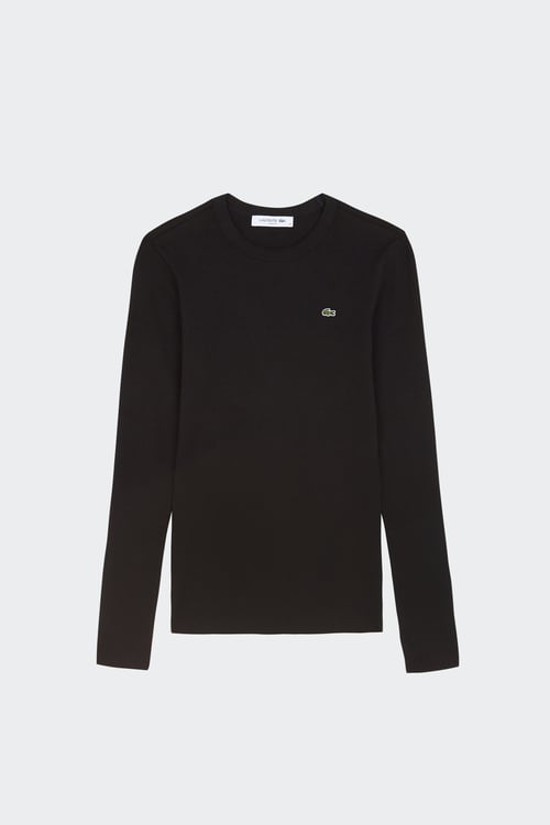 LACOSTE Pull Noir