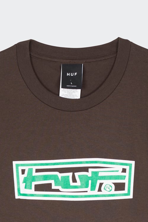 HUF T-shirt Marron