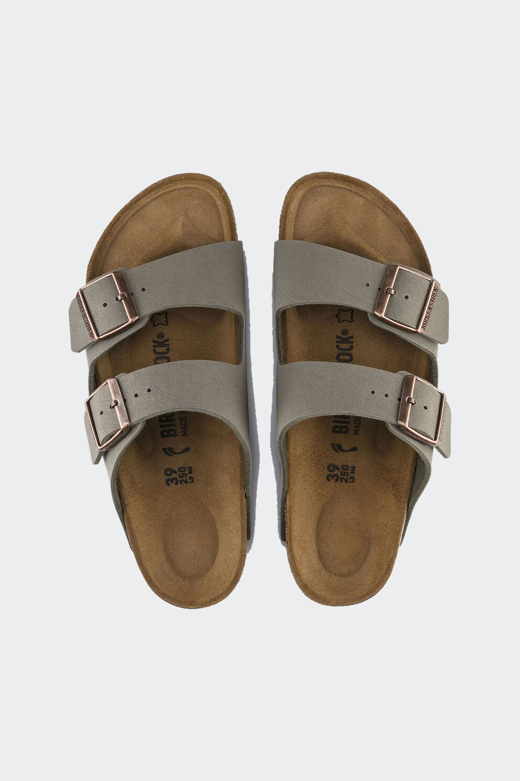 Sandales plates | Gris by BIRKENSTOCK Sandales plates Gris