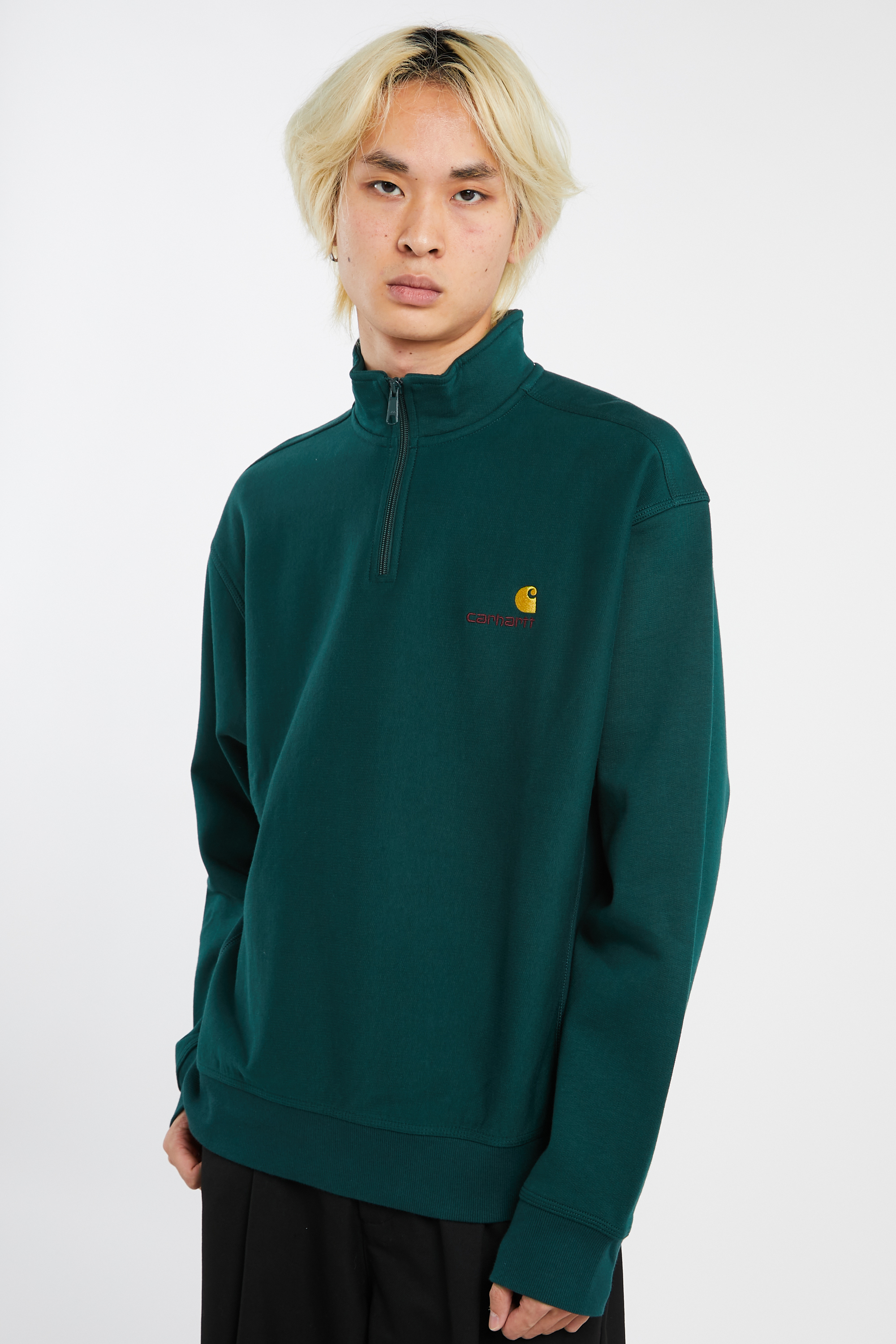 Sweat zippé  Vert