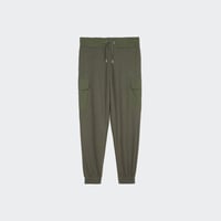 Joggers Sweat Nylon Cargo Dark olive