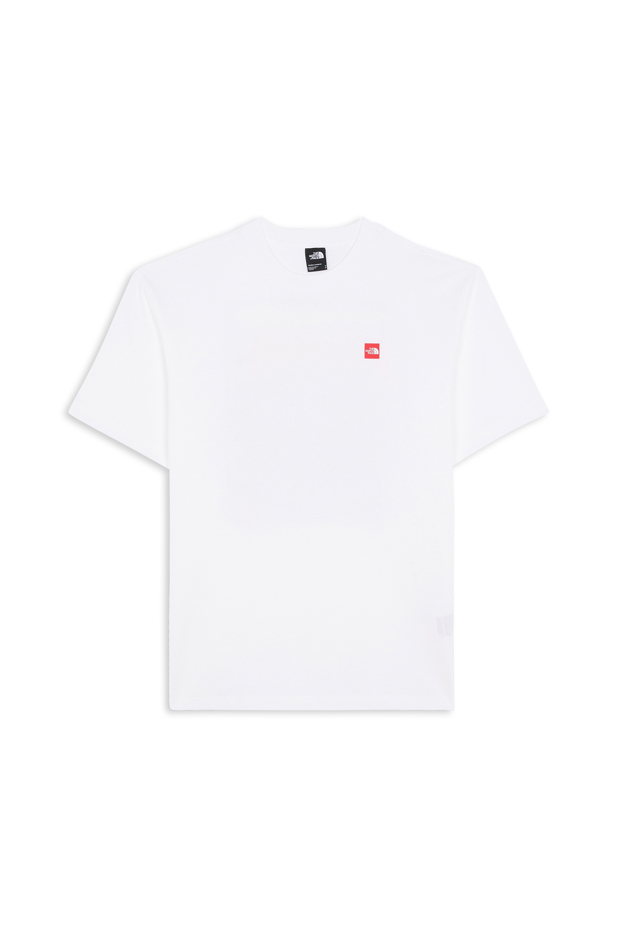 Regular-fit round-neck cotton T-shirt Black