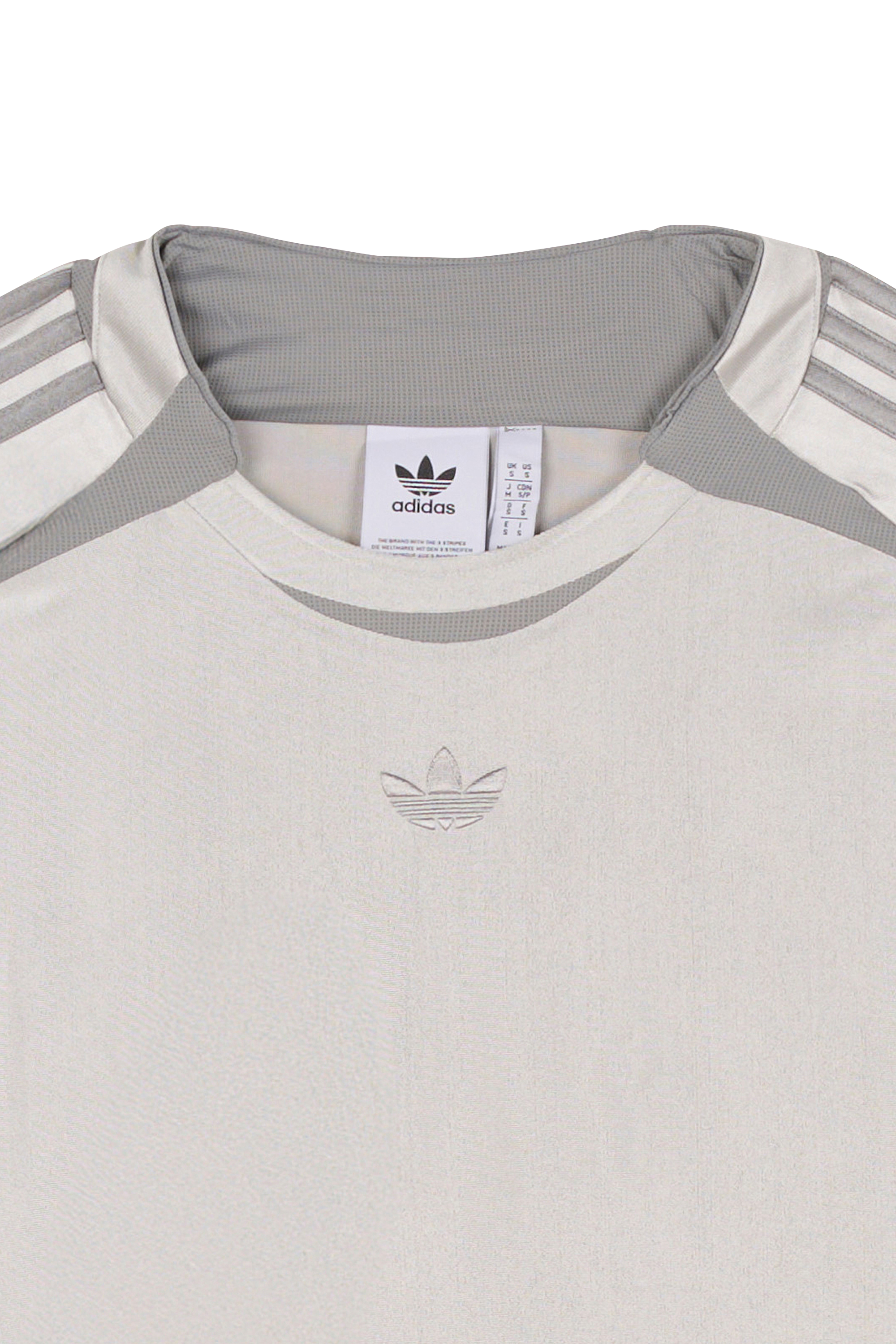 Regular-fit round-neck cotton T-shirt Grey