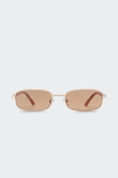 A.KJAERBEDE Lunettes de soleil Doré