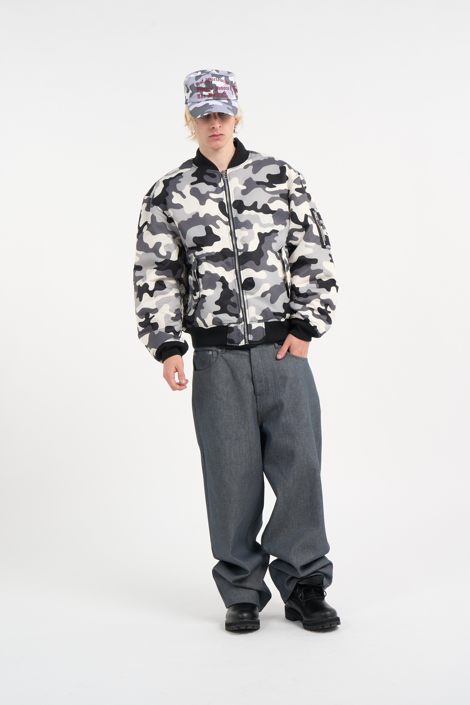 Bomber HUF Multicolored